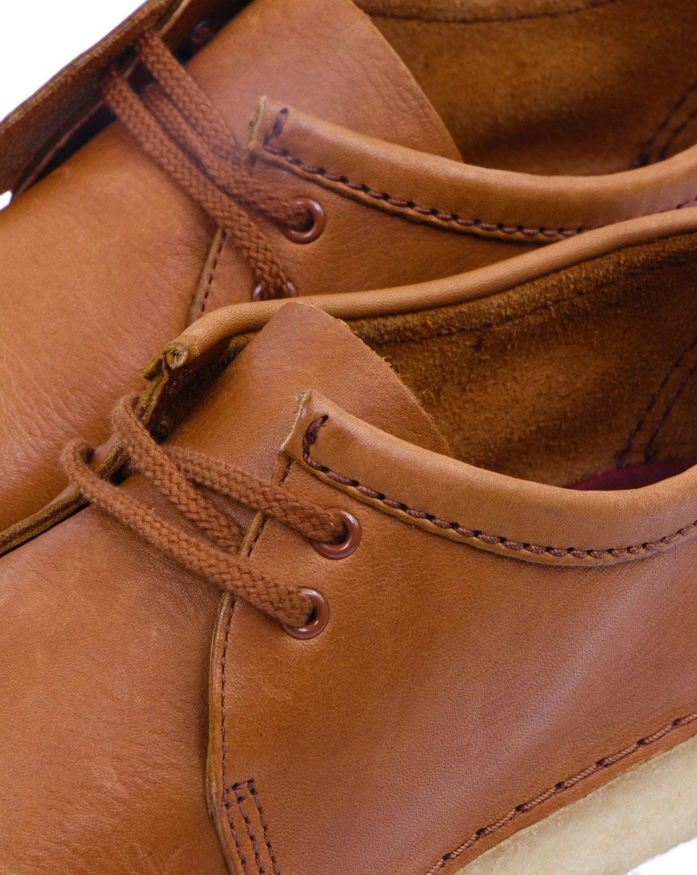 Clarks Originals Ashton Lederschuhe Cola
