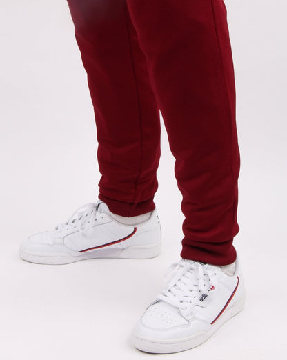 Adidas Originals – Essential Trainingshose in Burgunderrot