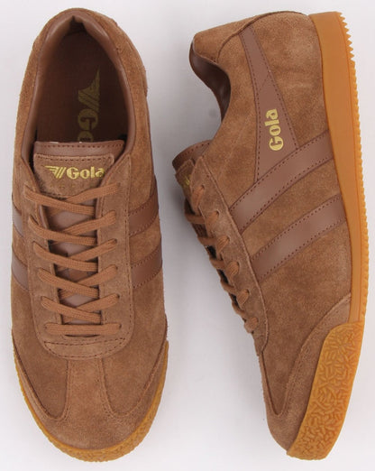 Gola Harrier Wildleder-Sneaker Tabak