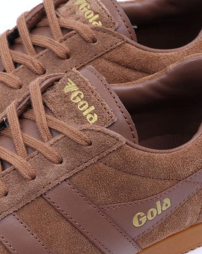 Gola Harrier Wildleder-Sneaker Tabak