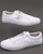 Pretty Green Canvas Trainer White