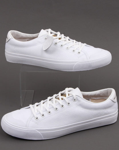 Pretty Green Canvas Sneaker Weiß