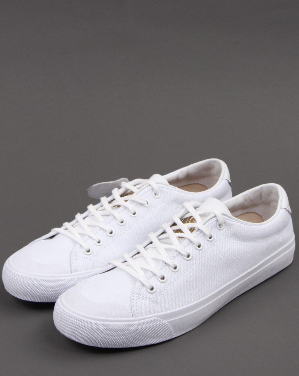 Pretty Green Canvas Sneaker Weiß