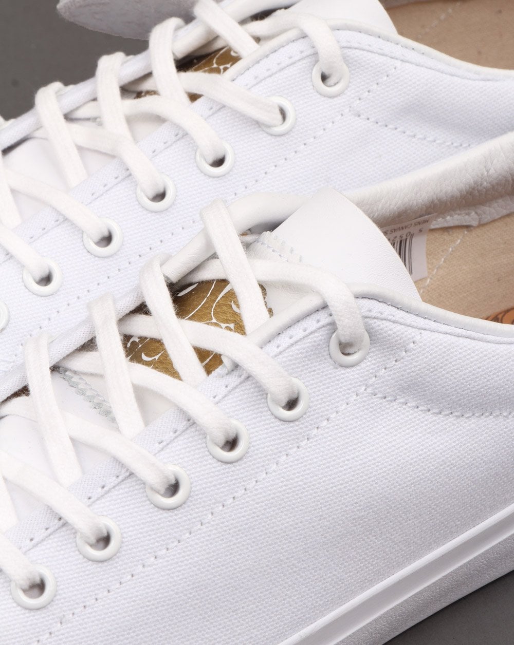 Pretty Green Canvas Sneaker Weiß