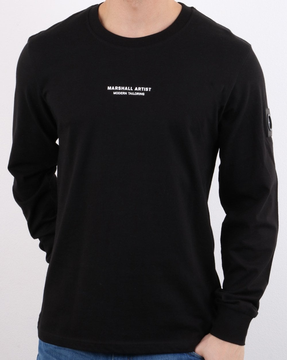 Marshall Artist Siren Langarm-T-Shirt Schwarz