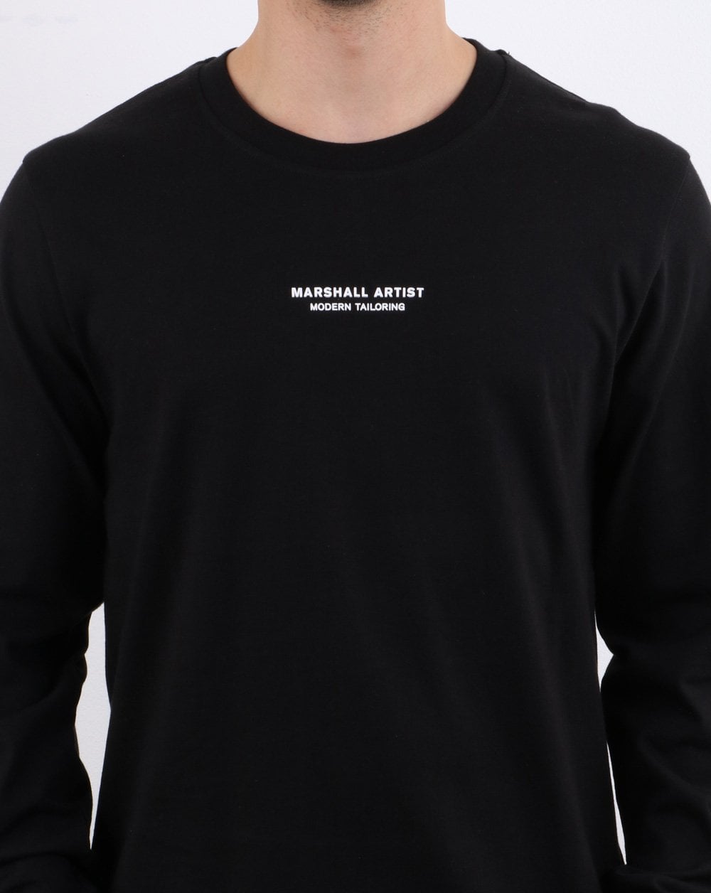Marshall Artist Siren Langarm-T-Shirt Schwarz