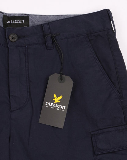Lyle And Scott Combat Cargo-Shorts, Marineblau