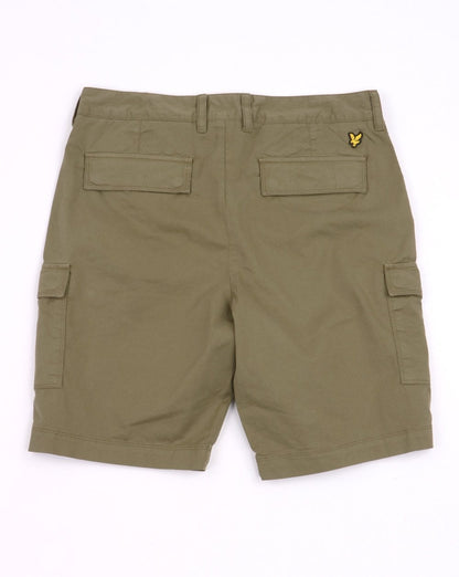Lyle And Scott – Combat-Cargo-Shorts in Khaki
