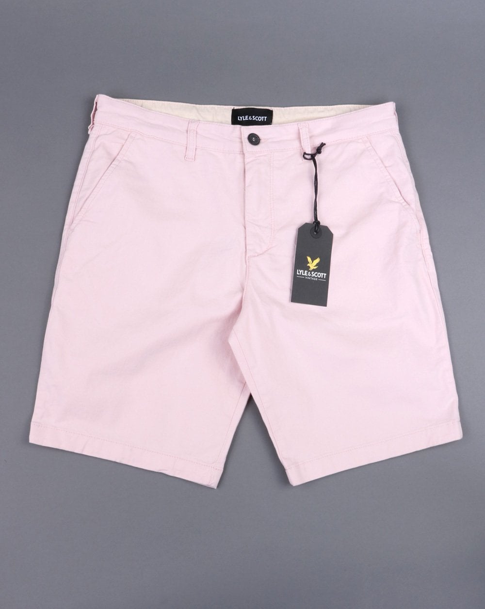 Lyle And Scott – Chino-Shorts in Pastellrosa