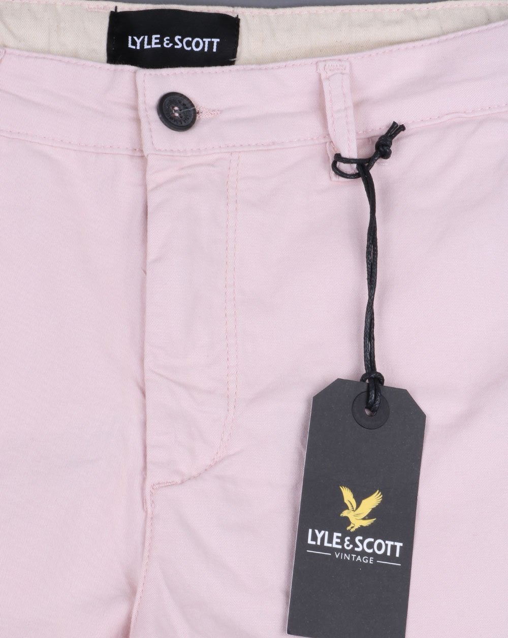 Lyle And Scott – Chino-Shorts in Pastellrosa