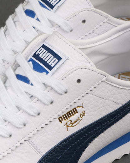 Puma Roma 68 Vintage Trainer Weiß/Dunkel Denim