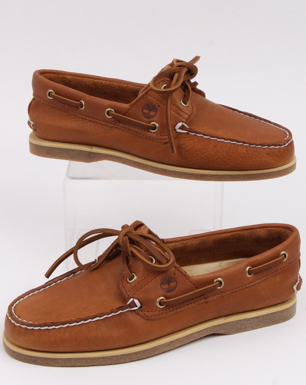 Timberland – Klassischer Boat-Schuh mit 2 Ösen, Hellbraun