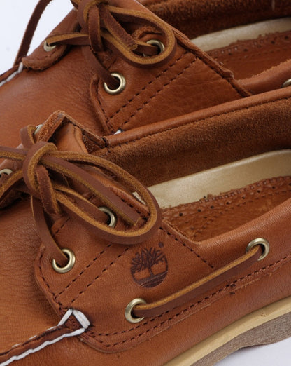 Timberland – Klassischer Boat-Schuh mit 2 Ösen, Hellbraun