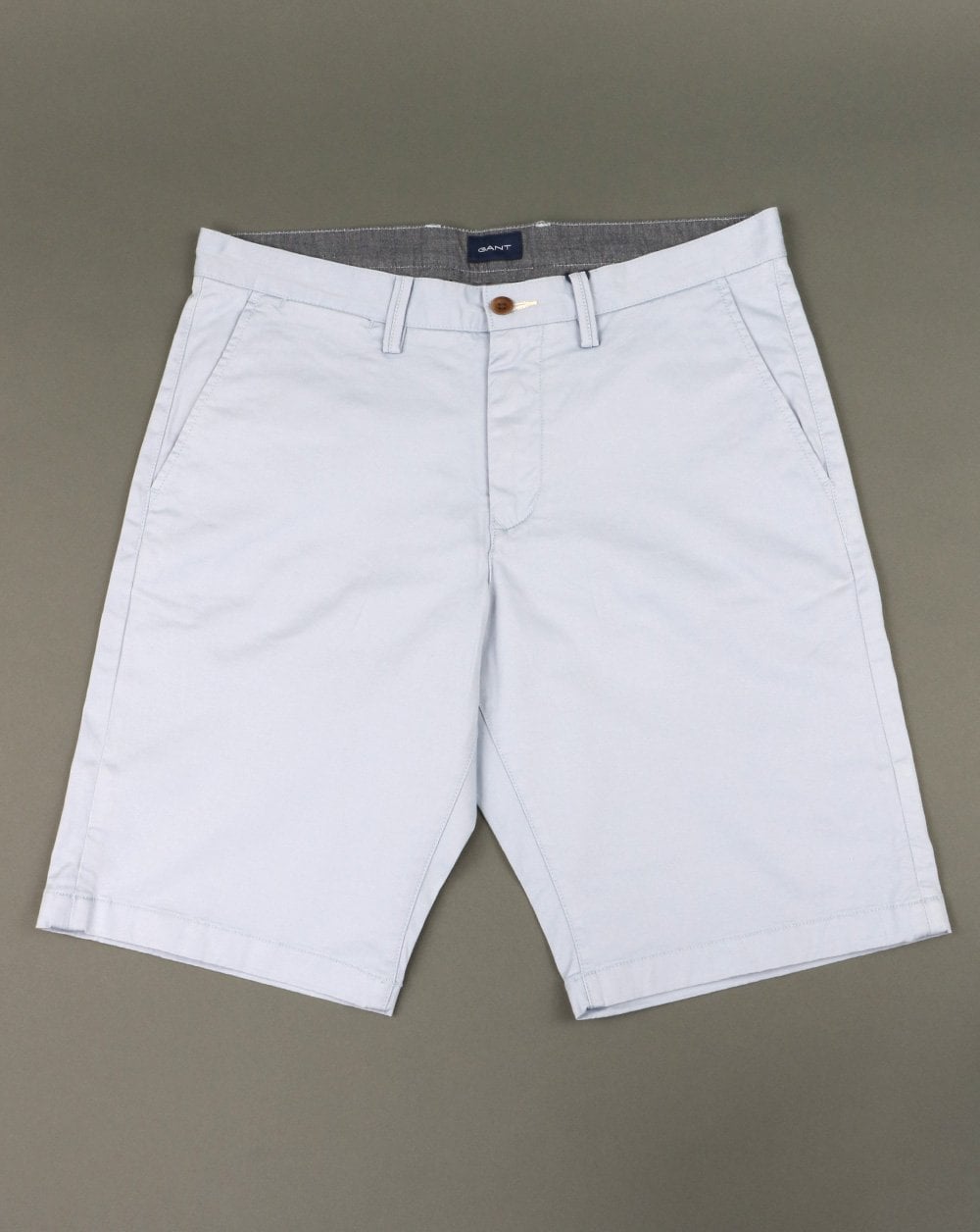 Gant – Lockere Twill-Shorts in Hamptons-Blau