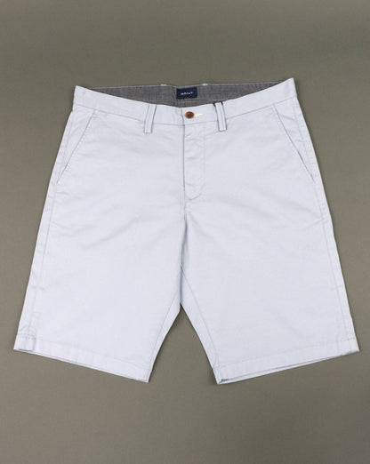 Gant – Lockere Twill-Shorts in Hamptons-Blau