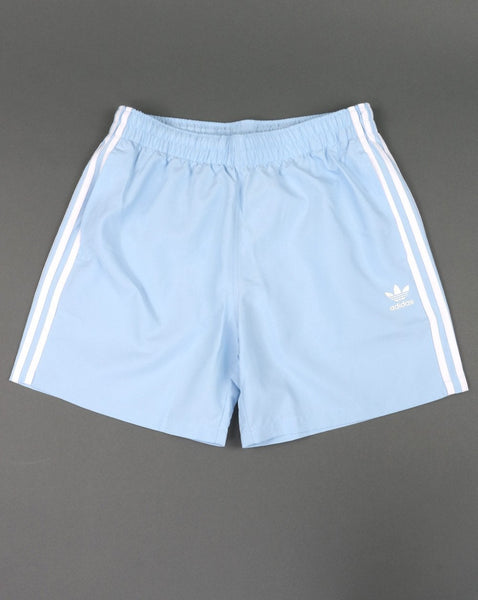 Adidas Originals Retro Sports Swim Shorts Clear Sky