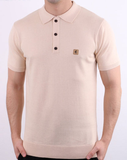 Gabicci Vintage Jackson Poloshirt Hafer