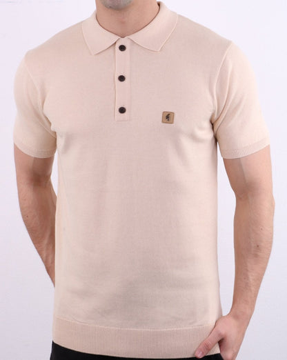 Gabicci Vintage Jackson Poloshirt Hafer