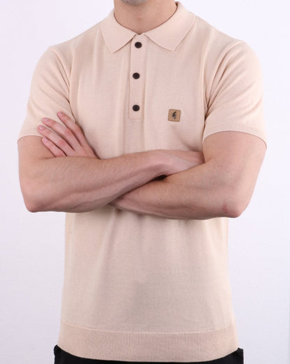 Gabicci Vintage Jackson Poloshirt Hafer