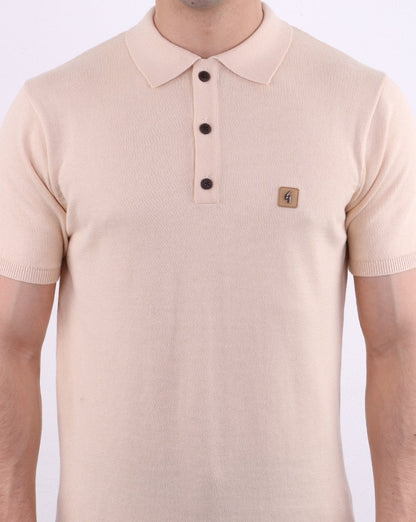 Gabicci Vintage Jackson Poloshirt Hafer