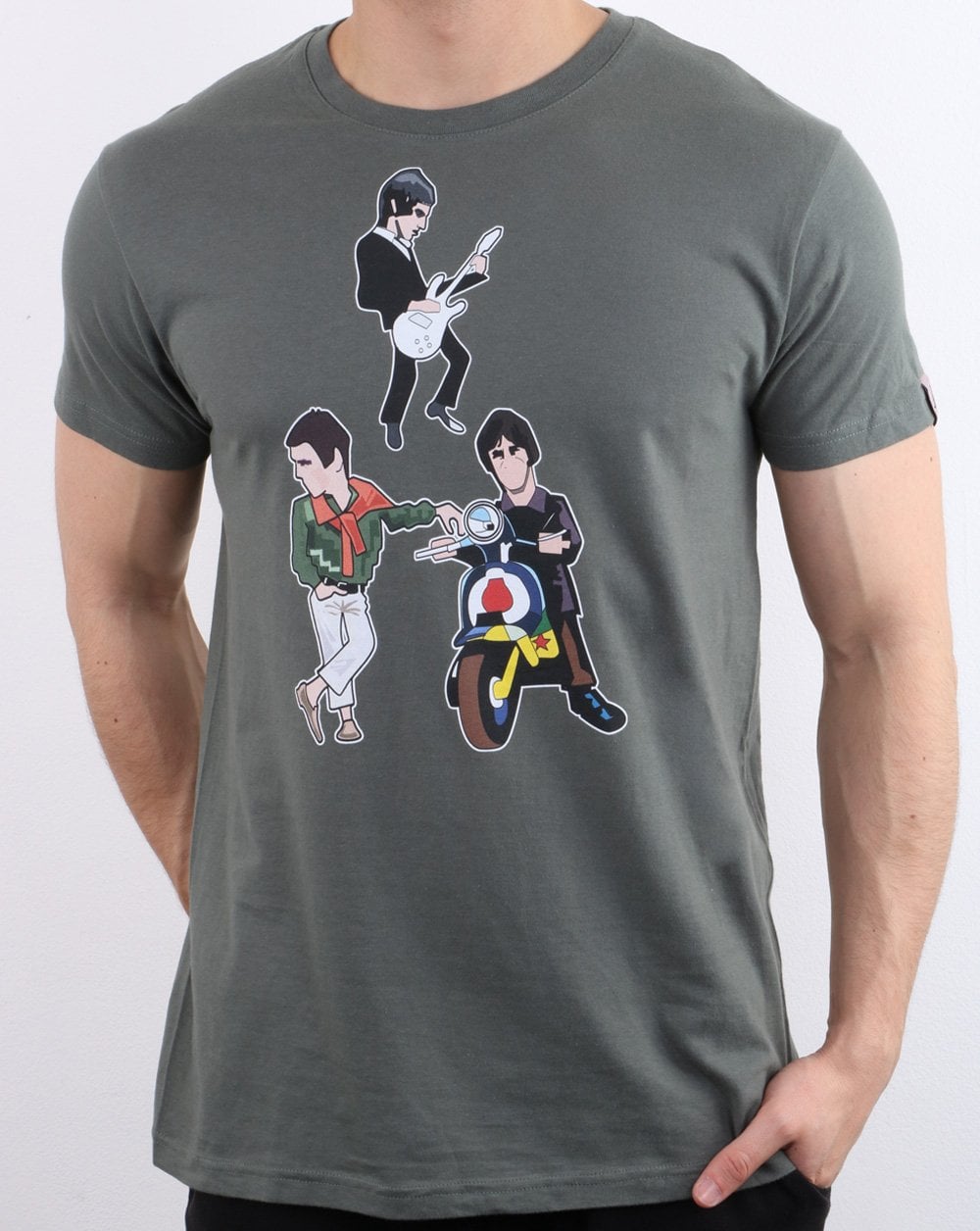 80er Casual Classics Weller T-Shirt Grün