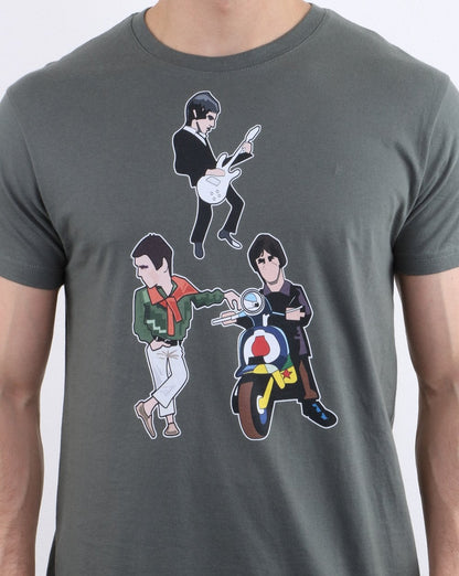 80er Casual Classics Weller T-Shirt Grün