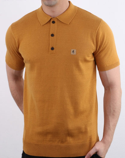 Gabicci Vintage Jackson Poloshirt Hay