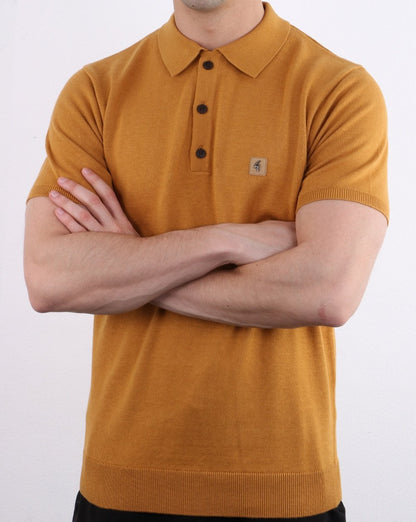 Gabicci Vintage Jackson Poloshirt Hay