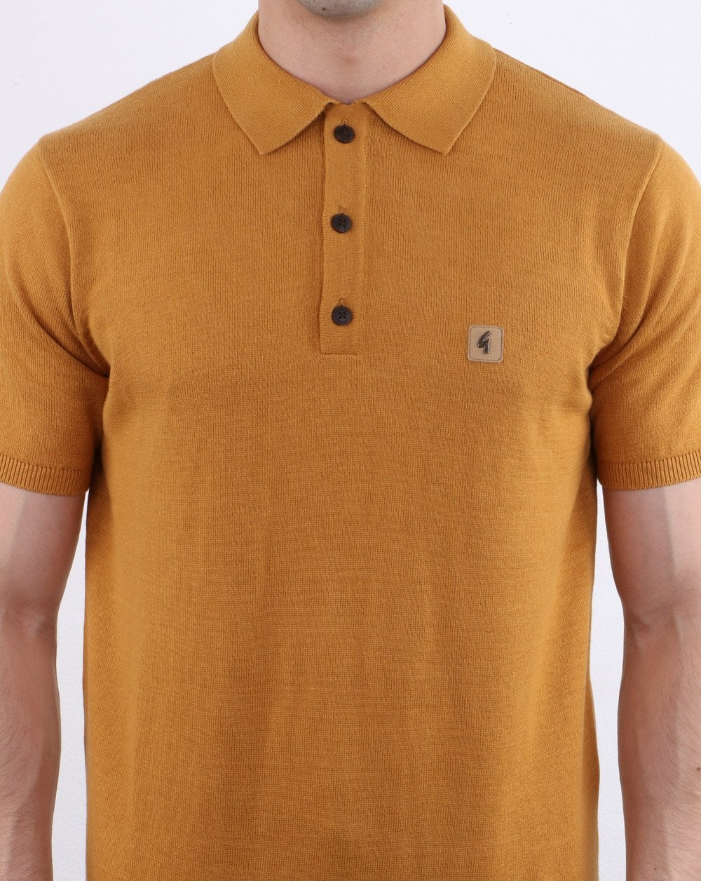 Gabicci Vintage Jackson Polo Shirt Hay
