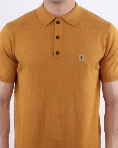 Gabicci Vintage Jackson Poloshirt Hay