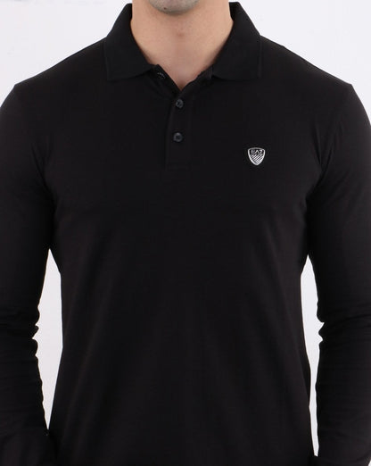 Emporio Armani EA7 Poloshirt Schwarz