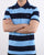 Gant Barstripe Pique Rugger Navy Blue