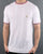Gabicci Vintage knitted retro T-Shirt White