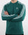 Adidas Originals 3 Stripes Long Sleeved T Shirt Noble Green