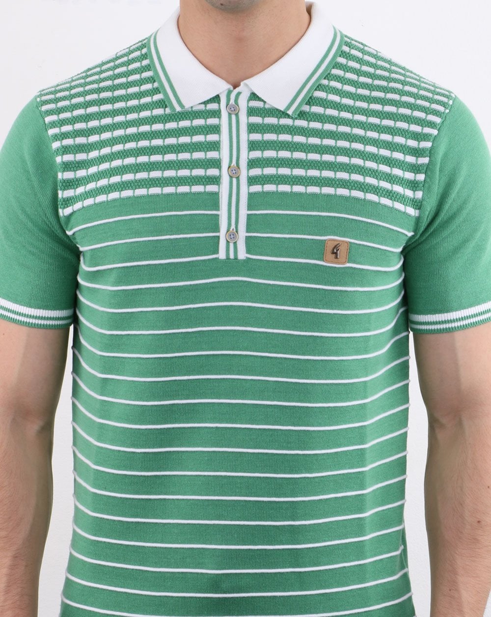 Gabicci Vintage Canyon Poloshirt Grün