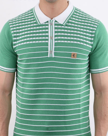 Gabicci Vintage Canyon Poloshirt Grün