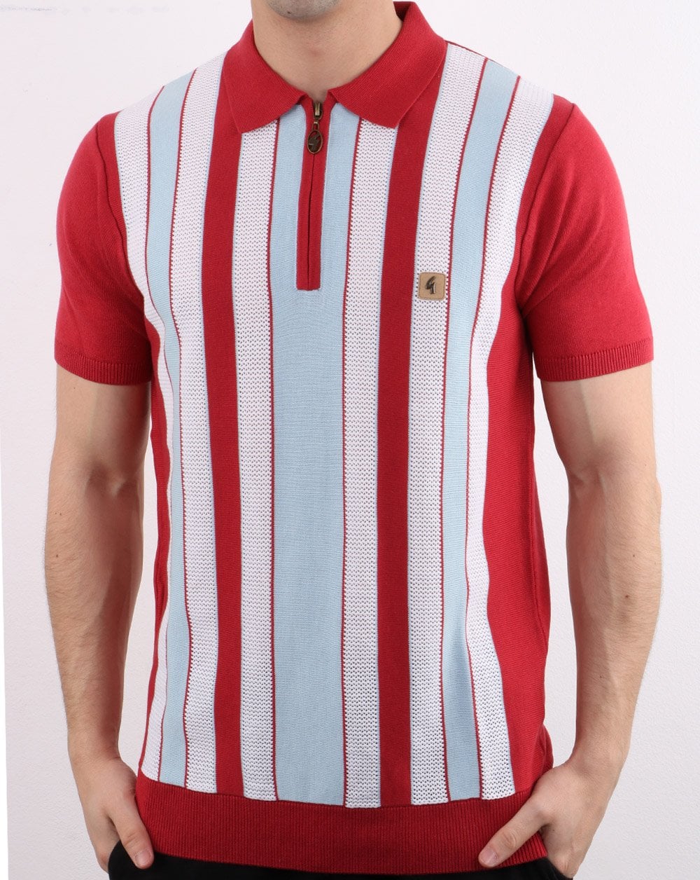 Gabicci Vintage Colt Polo Shirt Red