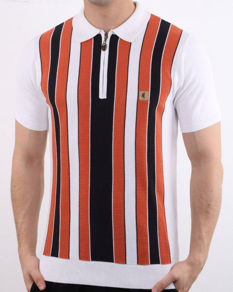 Gabicci Vintage Colt Polo Shirt White
