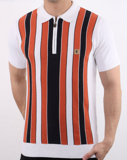 Gabicci Vintage Colt Poloshirt Weiß