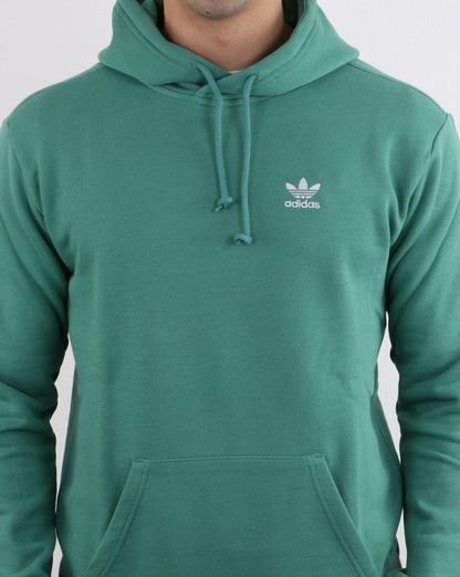 Adidas Originals – Klassischer Kapuzenpullover in weichem Grün