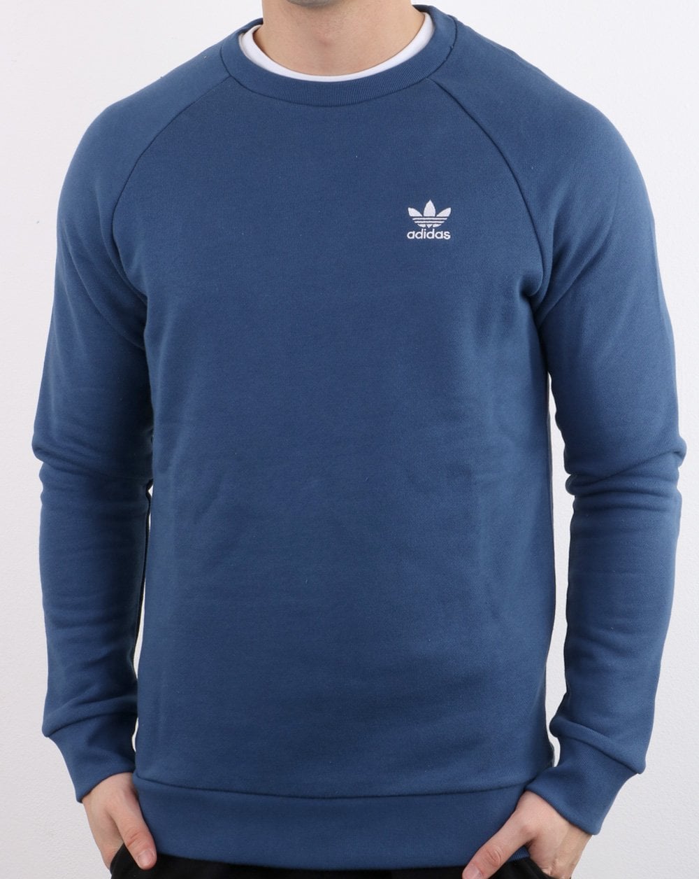 Adidas Originals Crew Sweat Blue