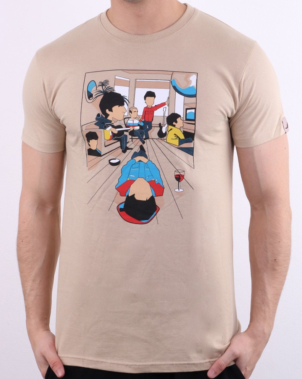 80s Casual Classics Definitely Minty T-shirt Sand