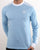 Adidas Originals 3 Stripes Long Sleeve Tee Sky