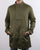 Pretty Green Kayman Collarless Mac Green