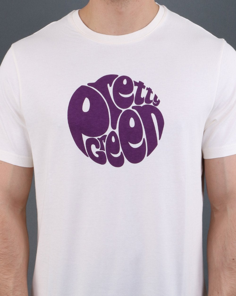 Pretty Green Logo T-Shirt Weiß