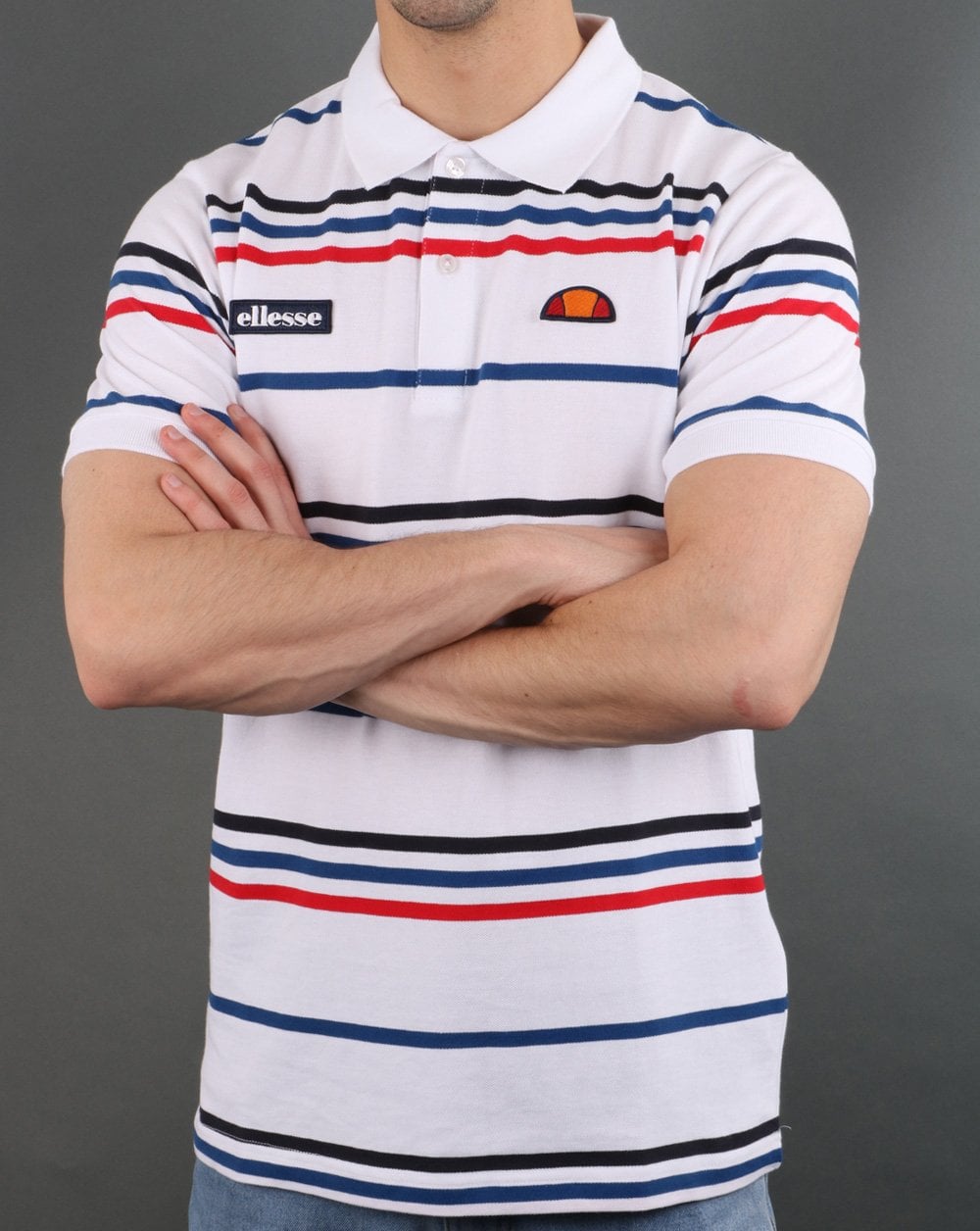 Ellesse Lewoodio Polo Shirt White