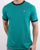 Fila Vintage Ringer T Shirt Emerald/Navy