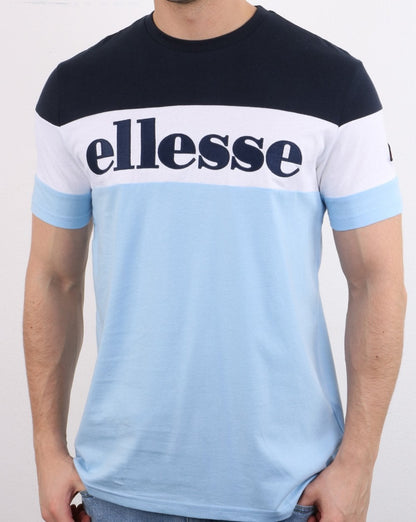 Ellesse Punto T-Shirt Hellblau/Weiß/Marineblau