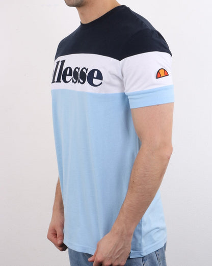 Ellesse Punto T-Shirt Hellblau/Weiß/Marineblau