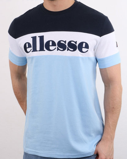 Ellesse Punto T-Shirt Hellblau/Weiß/Marineblau